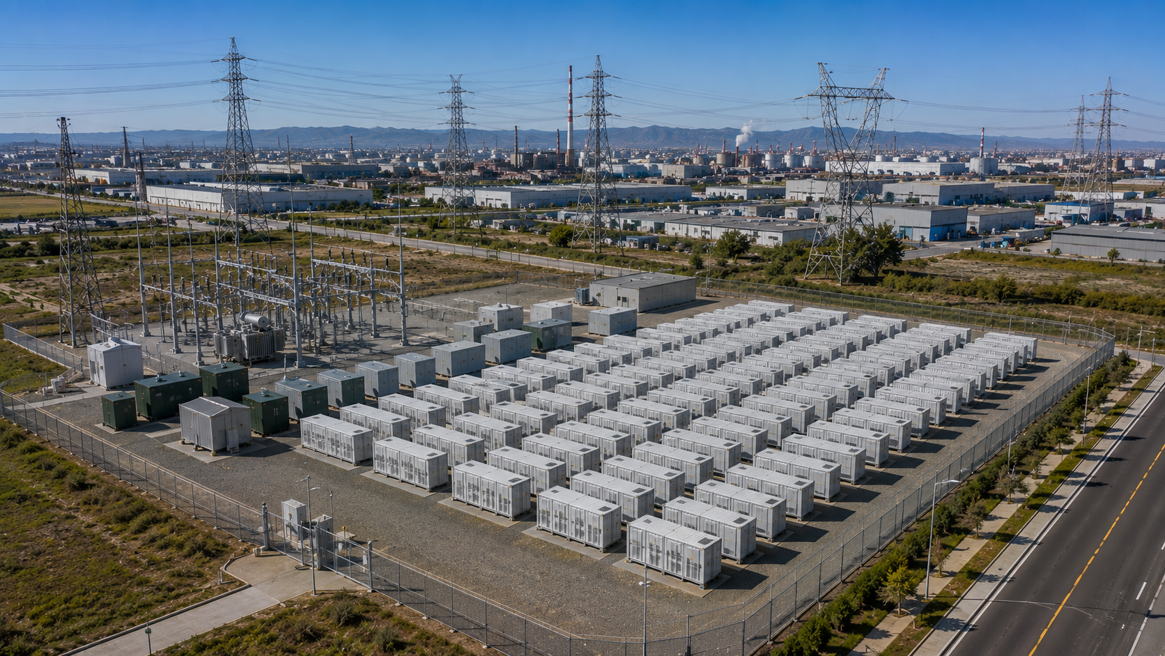 Sistema de almacenamiento BESS — Grupo Energy